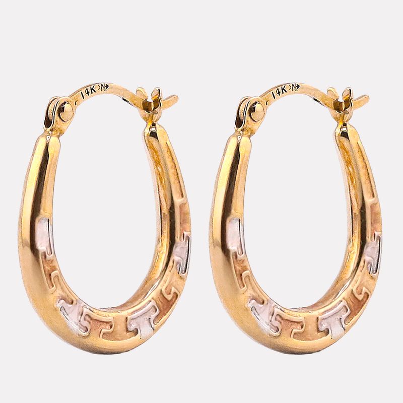 Arracadas Canasta Tns. 14k 0.5g